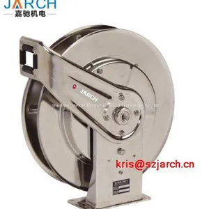 Auto Automatic Retractable Reel Cable Heavy Duty Stainless Steel Air Hose Reels Industrial Cable Reels thumbnail-1