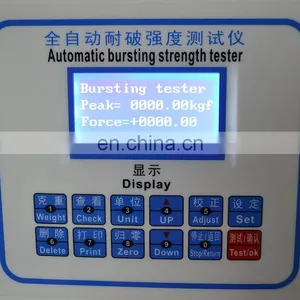 Digital Cardboard Packaging Bursting Strength Tester thumbnail-5