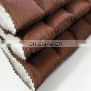Down Jacket Fabric Quilted Waterproof Polyester Pongee Fabric thumbnail-5