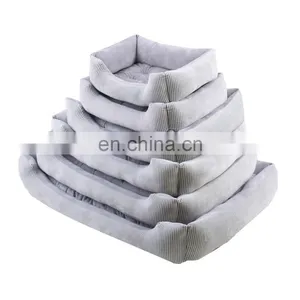 Factory Hot Sell Comfortable Dog Bed Rectangle Pet Bed Removable Mattress for All Kinds of Animals thumbnail-4