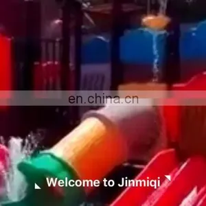 Factory Price JMQ-G128A Swimming Pool Structure Plastic Slide for Kids thumbnail-1