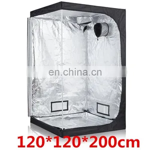 600D Mylar Reflective Grow Tent 120x120x200 for Indoor Hydroponic Growing System thumbnail-3