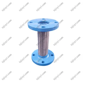 DN50 Stainless Steel 304 Flange Connection High Pressure Metal Braided Hose Used in Industry thumbnail-1