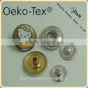 15mm Brass Snap Button thumbnail-1