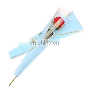 BOPP/PP/PE Film Single Flower Bag Valentine Rose Bag Making Machine thumbnail-1