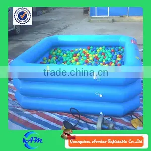 Factory Inflatable Circular Swimming Pool for Commercial Use for Children thumbnail-1