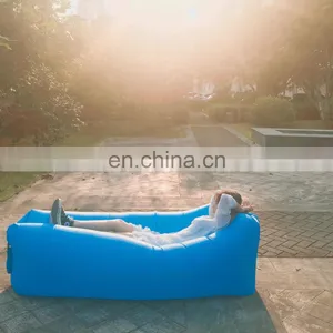Nylon Polyester Durable Inflatable Lounger Kids Air Sofa for Camping Park Beach Backyard Bed Inflatable Laybag thumbnail-2