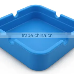 HuiZhou Youngsilicone Hottest Sale Ashtray Wholesale Silicone Square Cendrier Portable Cigar Ashtray thumbnail-6