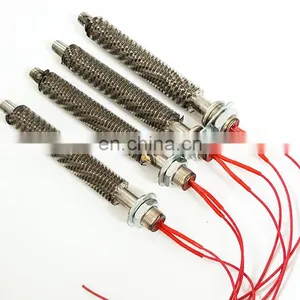 Electric Air Tubular Heater Cartridge Heater With Cooling Fins thumbnail-1
