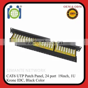 Krone CAT6 UTP Fiber Patch Panel thumbnail-1