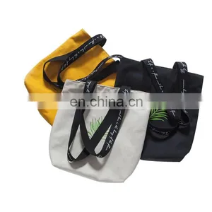 Fashion Shopping Cotton Beach Shoulder Women Canvas Tote Bag thumbnail-5