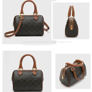 Light Luxury Exquisite Fashion Old Flower Arc de Triomphe Handbag New thumbnail-1