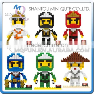 Mini Qute Sembo Kawaii 6 Styles Marvel Avenger Ninja Batman Plastic Building Block Model Educational Toy thumbnail-1