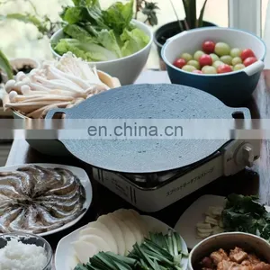 Barbecue Plate Induction Cooker Maifan Stone Korean Pot Outdoor Teppanyaki Household Business Bbq Camping Plate thumbnail-5