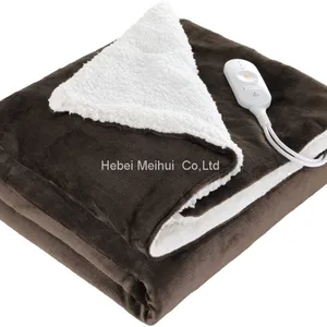Custom Electric Blanket Heated Portable 220V Electric Heat Throw Blankets thumbnail-1