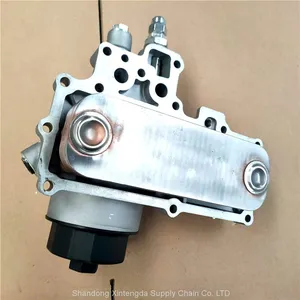 OEM P61001116645 Oil Cooler for XCMG SDLG Loader thumbnail-1