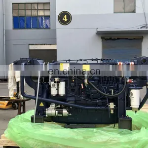 Barcos a Motor Motori Marini Diesel Entrobordo Usati WD10C300-21 Mesin Laut Weichai 300hp Marine Diesel Engine for Boat thumbnail-3