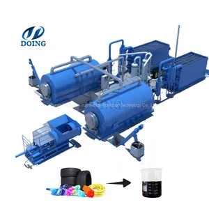 Batch Semi-automatic Pyrolysis Machine for Recycling Tire Plastic to Oil thumbnail-1