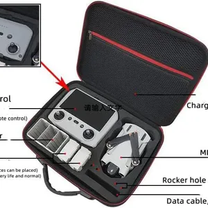 Mini 3 Pro Case Carrying EVA Hard Portable Case ，Travel Organizer Bag For DJI Mini 3 Pro Drone Accessories thumbnail-3