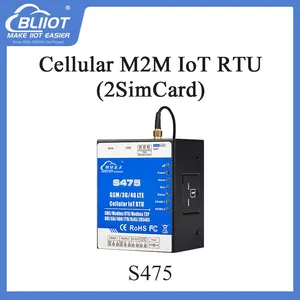GSM/3G/4G Modbus RTU S475 With 8DI 6AI 4Relay TH 2RS485 RJ45 for IoT Applications thumbnail-5