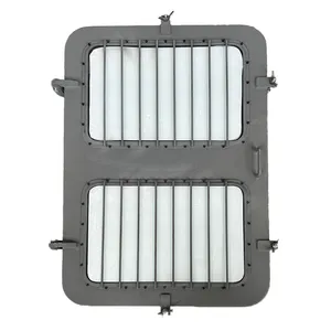 Square Yacht Marine Steel Skylight Deck Skylight Escape Tempered Glass Marine Window thumbnail-5