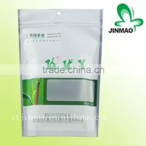 Flat Bottom Zipper Pouch for Tea Packaging thumbnail-1