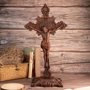 Handcrafted Saint Benedict Cross thumbnail-5