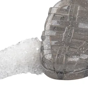 Crystal Soft Shoes Rain Boots Sandals Flexible Pvc Virgin Granules Compound Pvc Granules Hardness Shore a 55 60 65 70 75 80 thumbnail-1