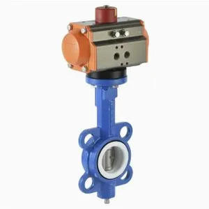 DN15~200 Q641F-16R SS316 Flange Pneumatic Water Ball Valve thumbnail-5