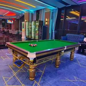 IStandard Billiard Table, Adult Pool Table, American-style Black 8 Commercial Billiard Table, Chinese-style Black Eight Billiard Table thumbnail-1