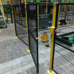 Removable Wrought Iron Garden Fence | Industrial Security Main Gate and Fence Wall for Factory & Warehouse thumbnail-2