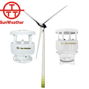 EC-A1 4-20mA RS485 Output Ultrasonic Wind Speed Direction Sensor Anemometer for Weather Station 0~70 M/S thumbnail-2