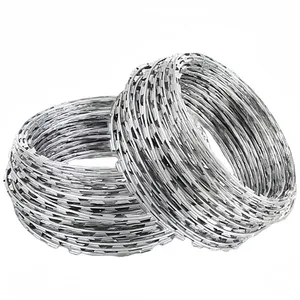 Spiral Stainless Steel Sharp-edge Wire Mesh for Sale, Brown Garden M-type Wire Mesh thumbnail-2