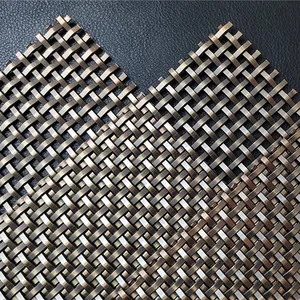 Durable New Stainless Steel Woven Decorative Mesh Patterns, Suitable for Elevator Car Decoration thumbnail-1