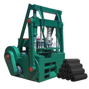 High-Strength Carbon Rod Molding Machine Powder Smokeless Carbon Briquetting Machine for Charcoal Making Line EPC thumbnail-1