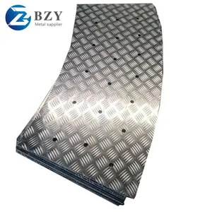 China Wholesale Mirror Anodised Colored 6000 Series Aluminum Alloy Plate Stock Orange Peel Bright thumbnail-1