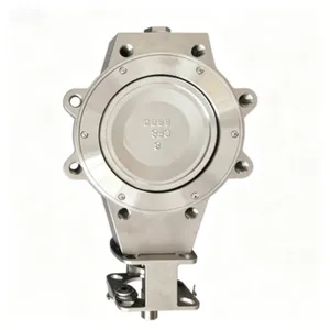Manual Lever Operated Butterfly Valve for Shipboard Seawater Cooling Systems, Cast Iron Body thumbnail-1