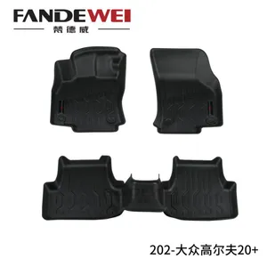 Use for VOLKSWAGEN Golf 3D Auto Carpet Car Floor Mat Luxury Carpet Easy to Clean Anti-slip Makers Custom All Weather Zero Formaldehyde Waterproof thumbnail-3