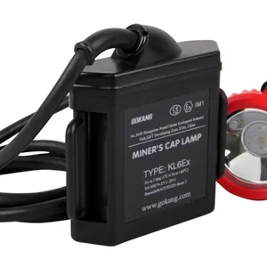 Intrinsically Safe Rechargeable LED Headlamp Kl6ex Underground Miner Cap Lamp thumbnail-1