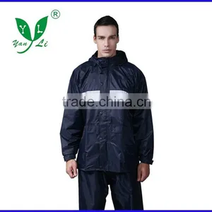 Black Poncho Raincoat Cheap Rain Coat Raincoat for Motorcycle Riders thumbnail-1