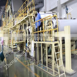2400mm Fourdrinier Type 30tpd Cultural Writing Paper Making Machine Price thumbnail-6