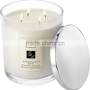 4 Wicks Scented Candle in Glass Jar With Metal Lid Supplier's Choice thumbnail-1