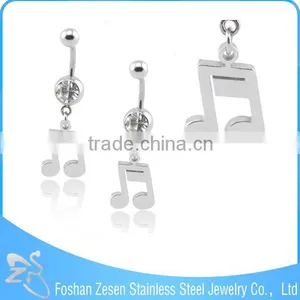Fashionable Design Nickel Free Wholesale Hanging Fox Racing Belly Button Rings thumbnail-4