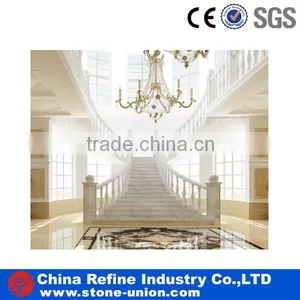 White Marble Building Materials Indoor Stone Stairs, Stone Steps thumbnail-1