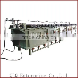 Chemical Cool Metal Zipper Plating Machine For 8 Tanks thumbnail-1