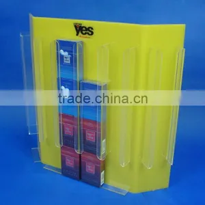 Upright Plexiglass Cigarette Display Stand / Acrylic Tobacco Display Rack thumbnail-1