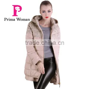 2016 Spring New Design Medium And Long Women Clothes With Hat thumbnail-2