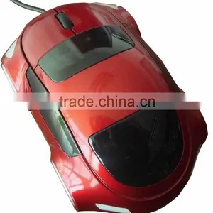2016 Promotion 3D Wired USB Optical Colourful Car Mouse thumbnail-1