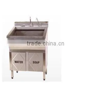 STM - 161 Surgical Scrub Sink - Single Stainless Steel Furniture , Hospital Fourniture thumbnail-1