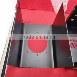 Top Quality Black Powder Coating Metal Chassis/box,sheet Metal Fabrication Box Manufacturer thumbnail-2